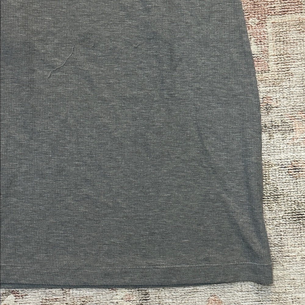 SKIMS Gray Ribbed Tank Dress - Picture 8 of 8